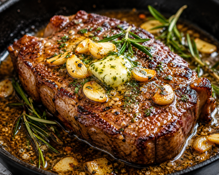 Garlic Butter Beef Steak Recipe